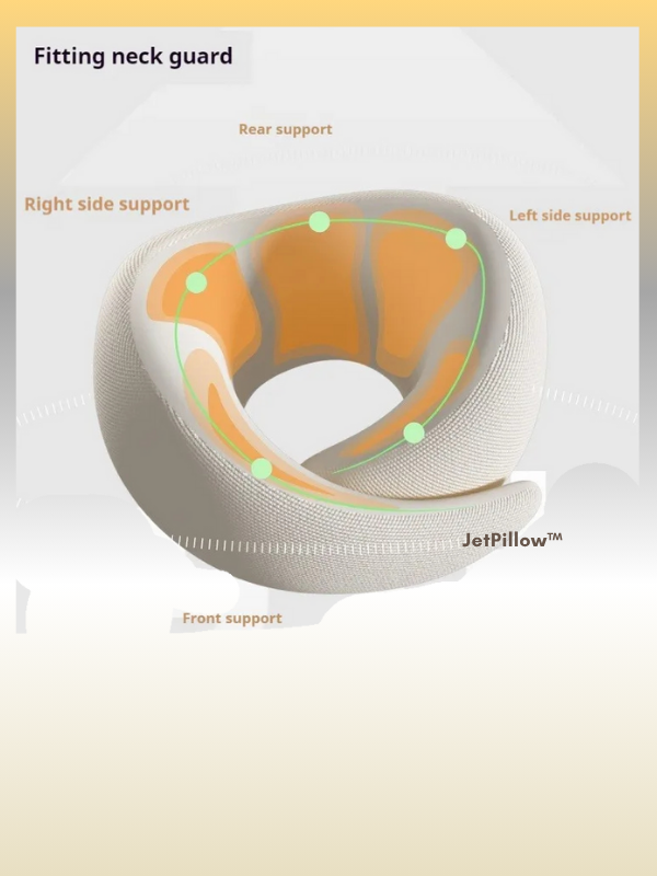 JetPillow™ Memory Foam Neck Support