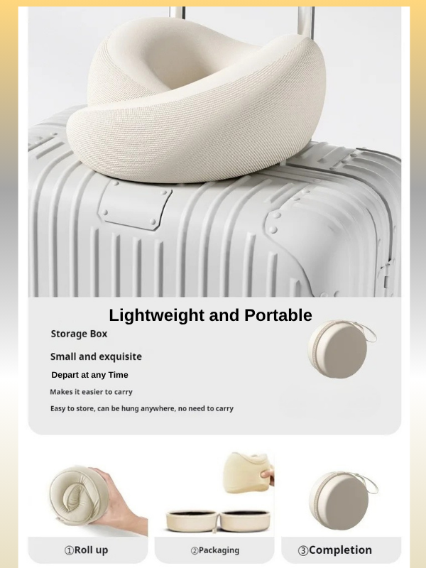 JetPillow™ Memory Foam Neck Support