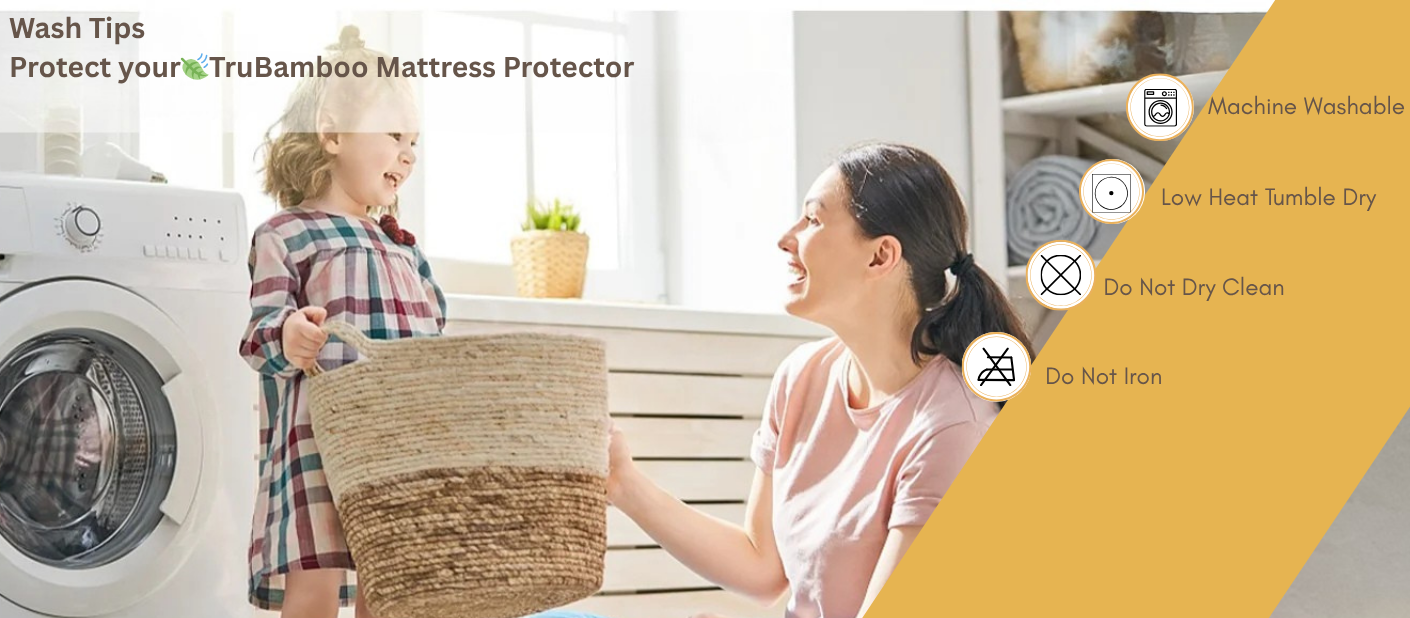 🍃TruBamboo Mattress Cooling Topper