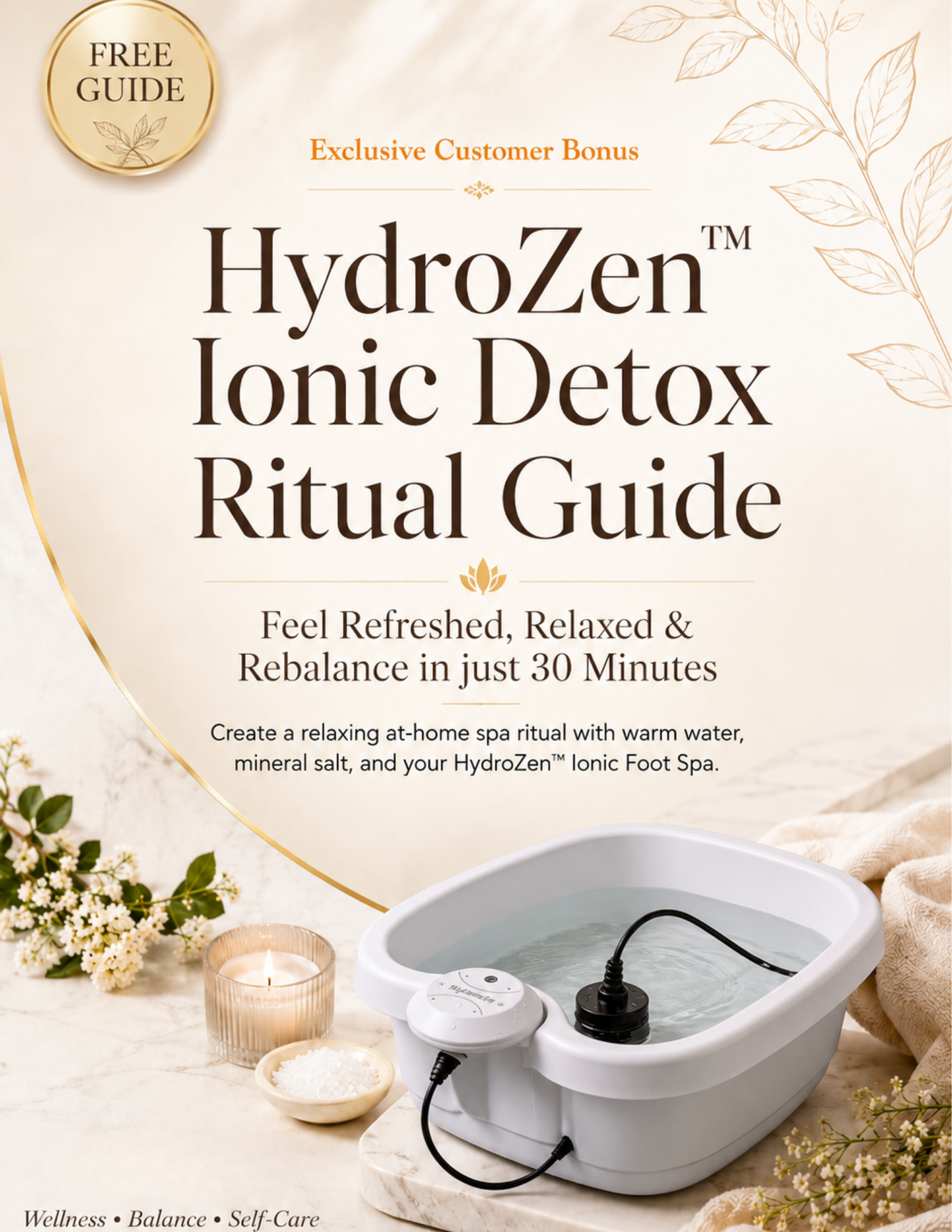 HydroZen™ Ionic Detox E-Guide