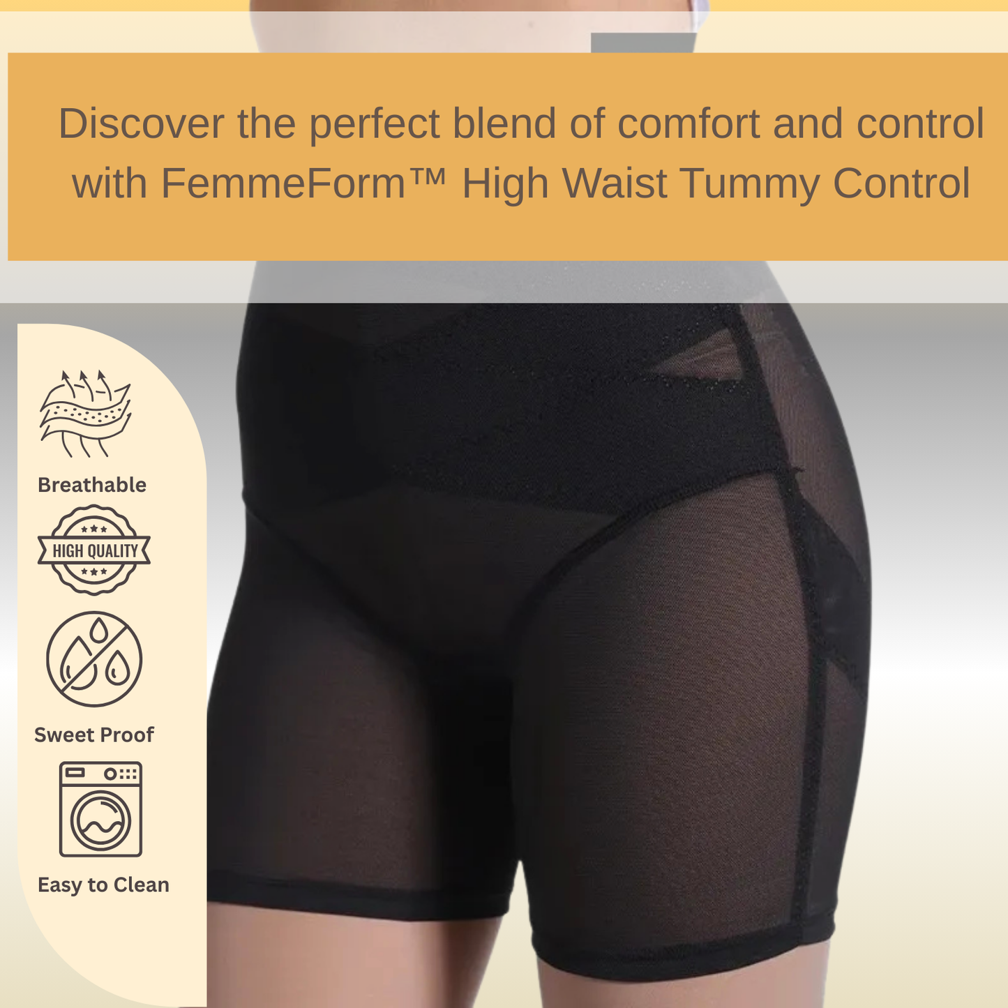 FemmeForm™ High Waist Tummy Control