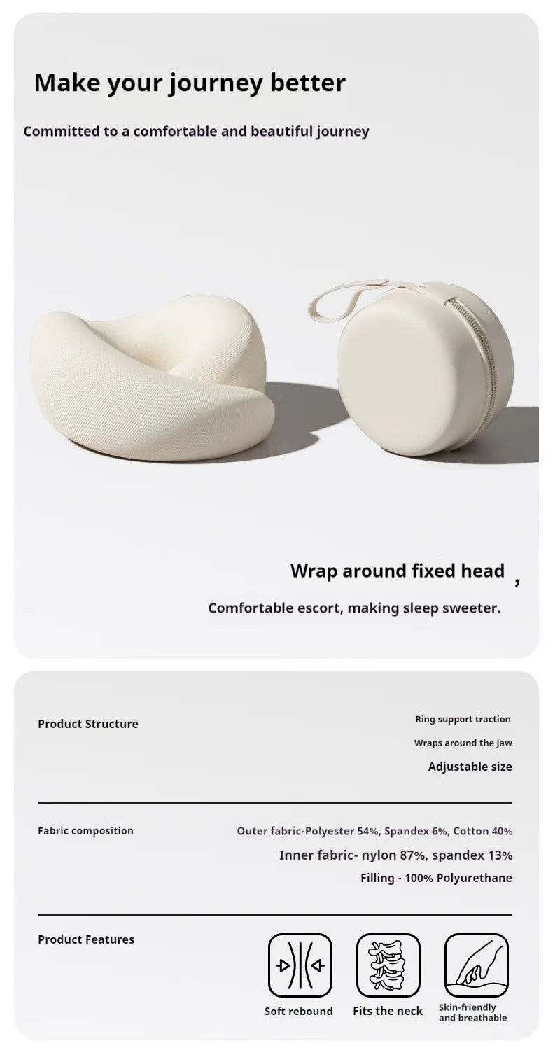 JetPillow™ Memory Foam Neck Support
