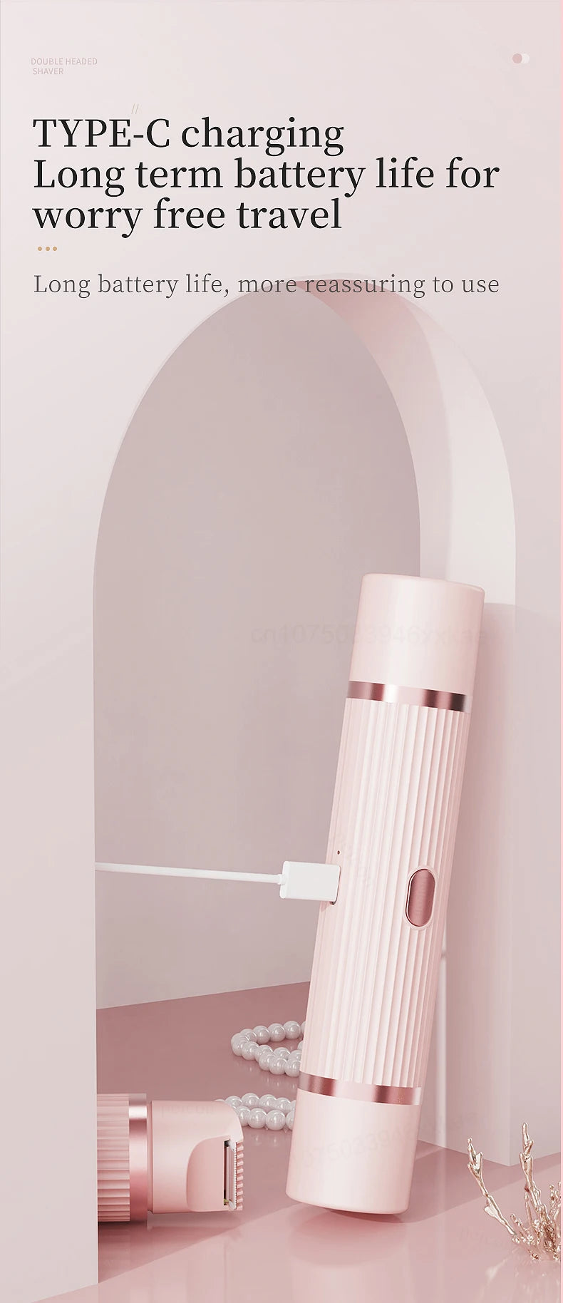 BareBelle™ - Dual Head Rechargeable Hair Remover