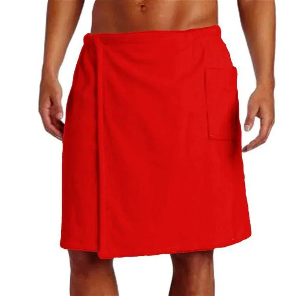ComfortWrap – Premium Men’s Bath Towel Skirt