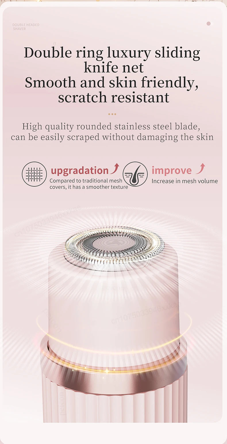 BareBelle™ - Dual Head Rechargeable Hair Remover