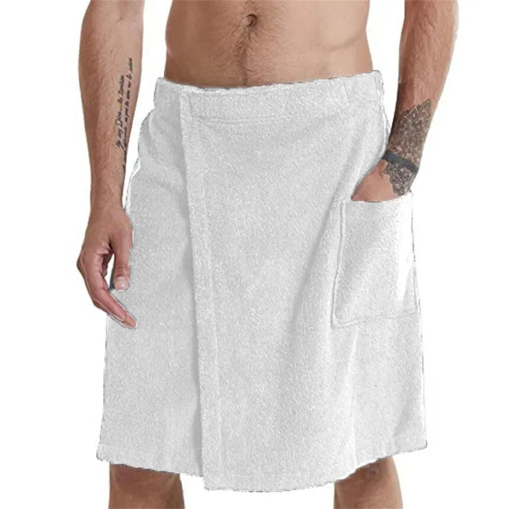ComfortWrap – Premium Men’s Bath Towel Skirt