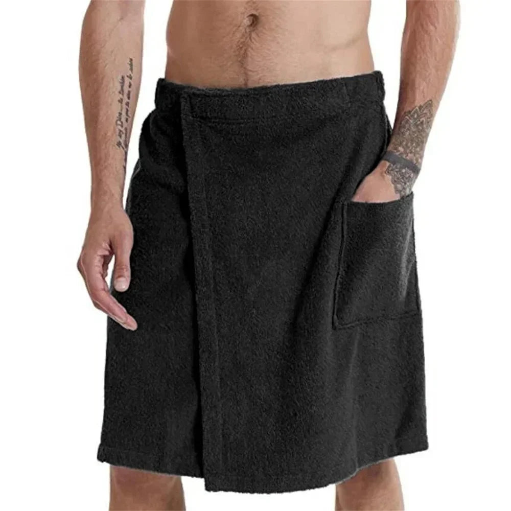 ComfortWrap – Premium Men’s Bath Towel Skirt