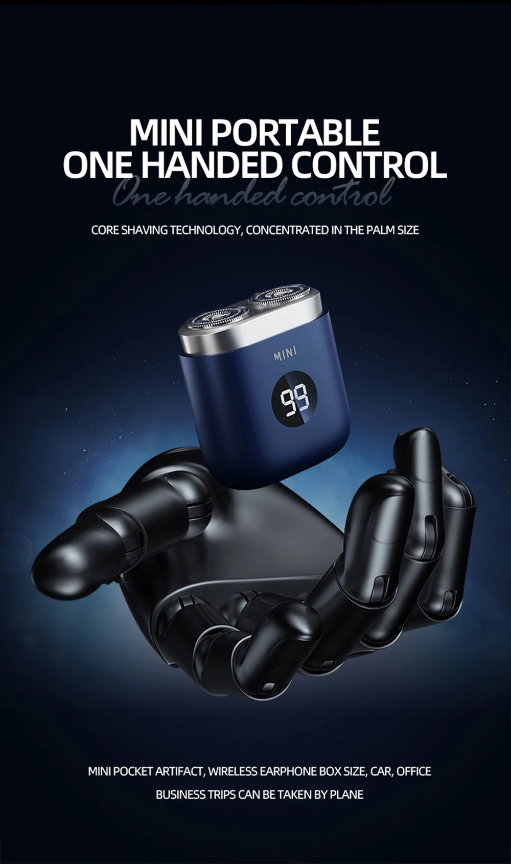 EdgeMini™ Pocket Shaver