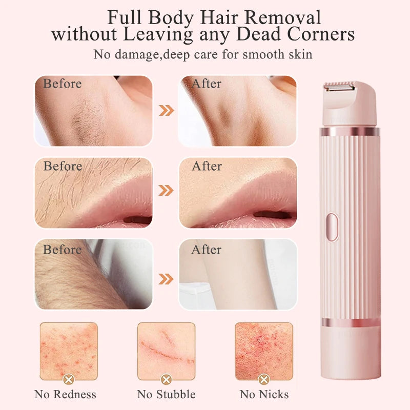 BareBelle™ - Dual Head Rechargeable Hair Remover