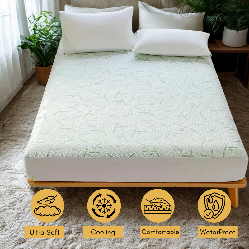🍃TruBamboo Mattress Cooling Topper