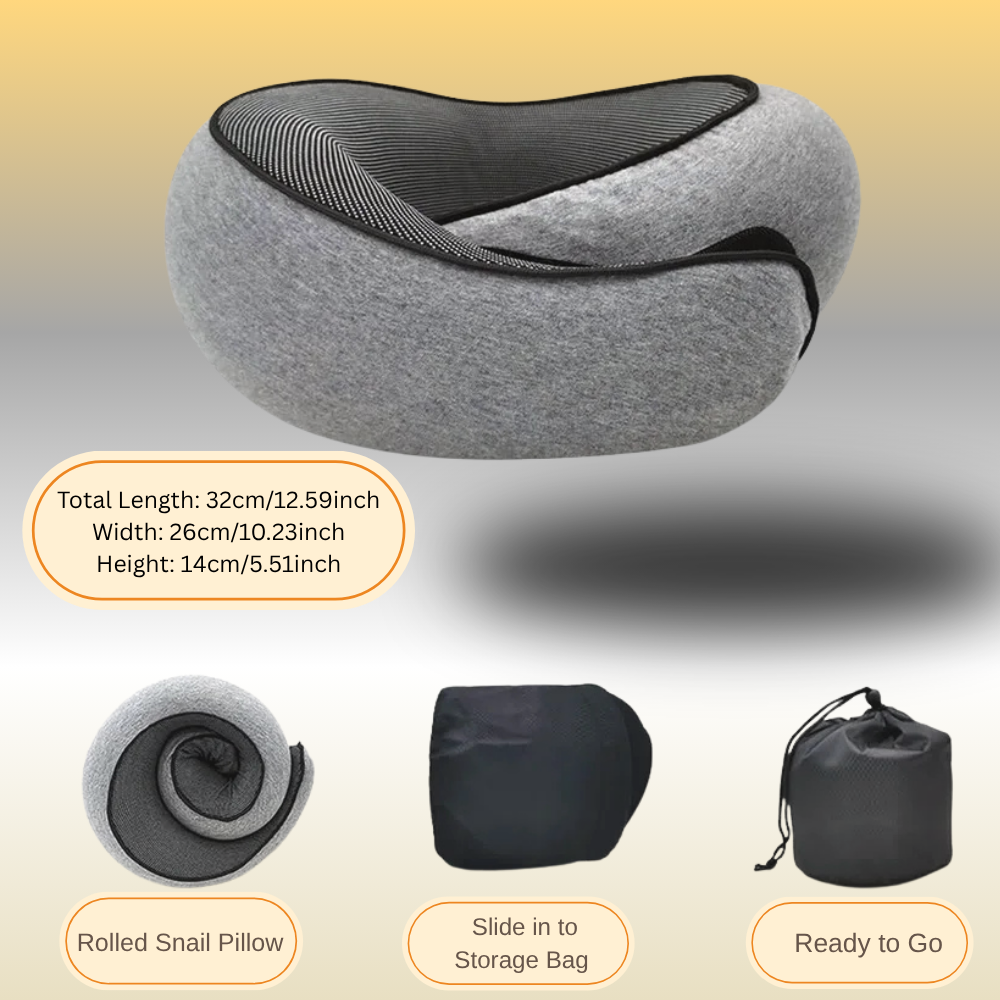 SnailStyle™ Travel Neck Pillow
