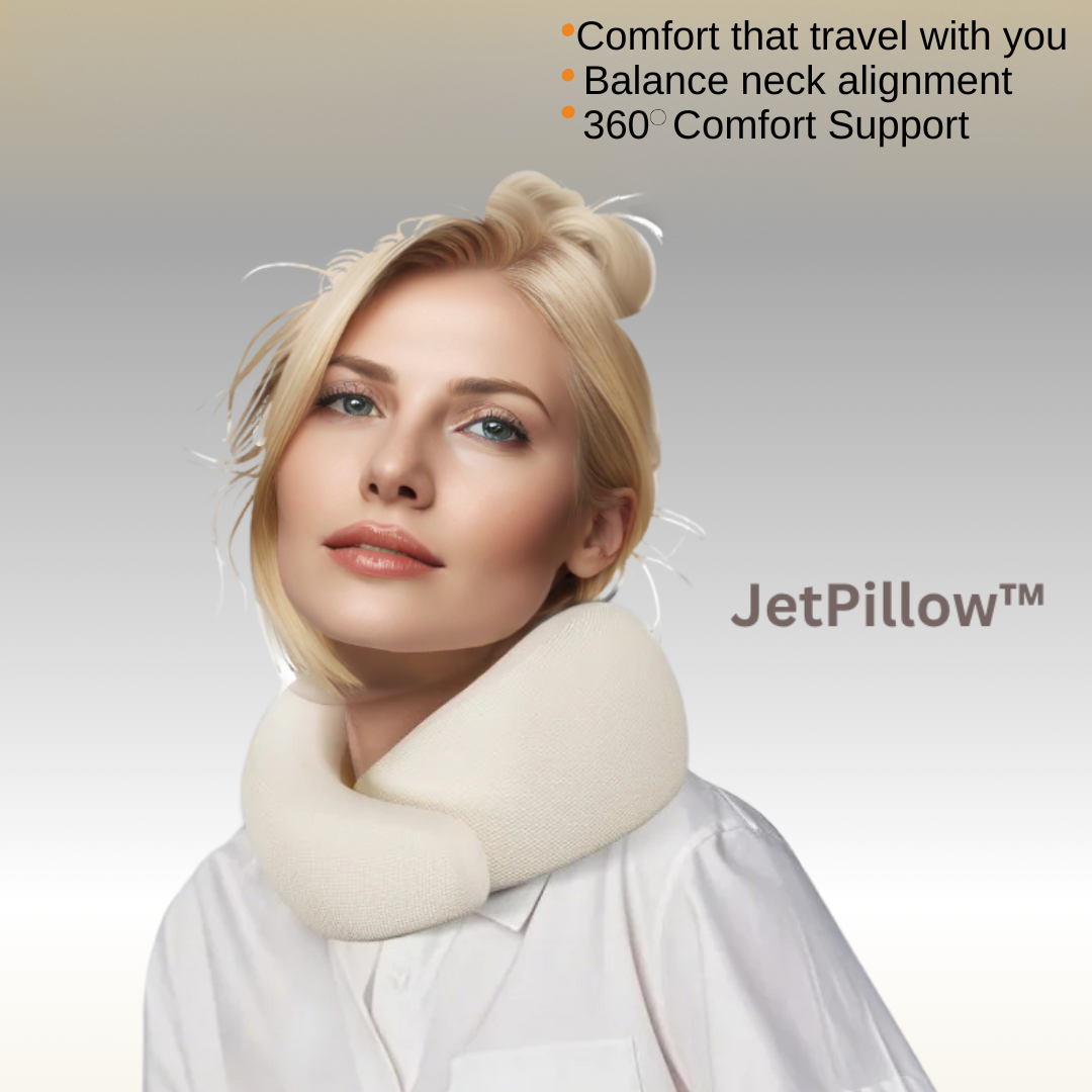 JetPillow™ Memory Foam Neck Support
