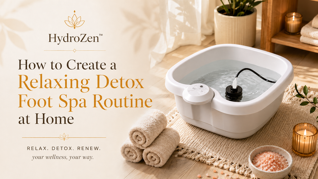 How to Create a Relaxing Detox Foot Spa Routine at Home