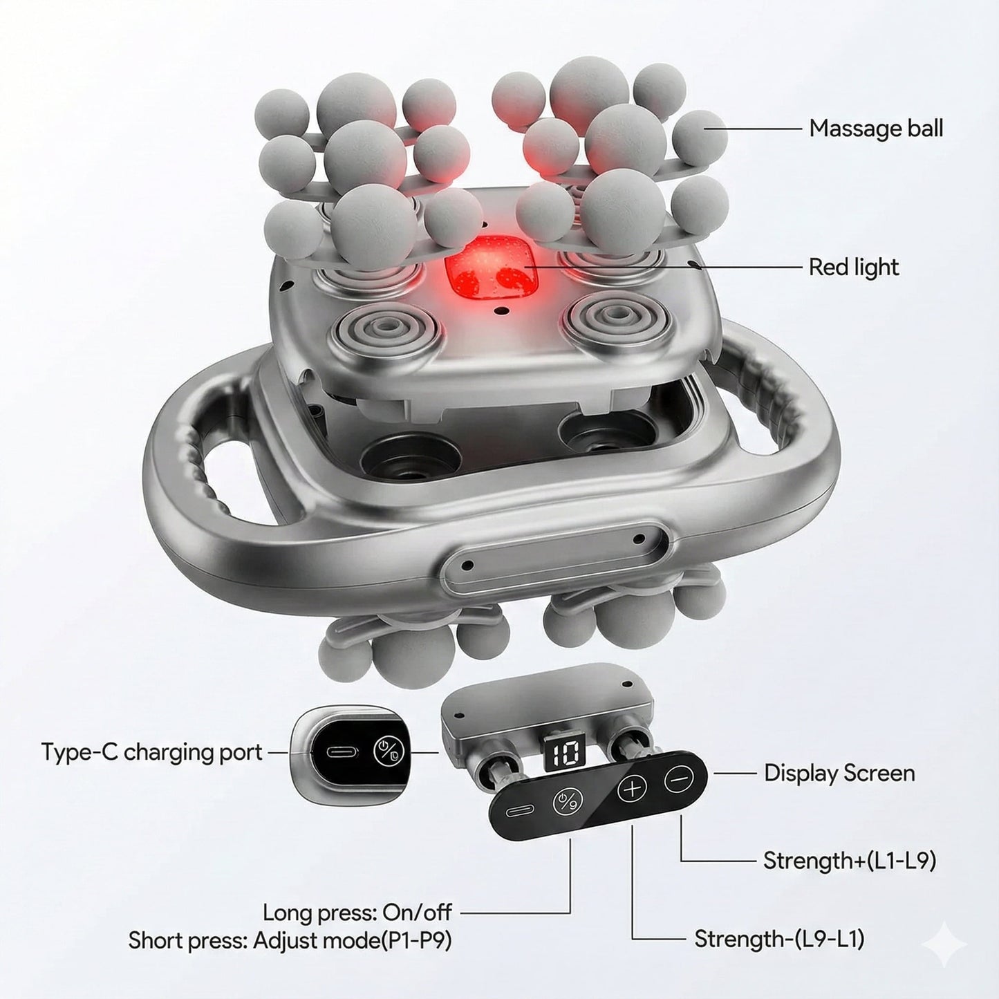 DeepWave™ High-Frequency Massage Gun