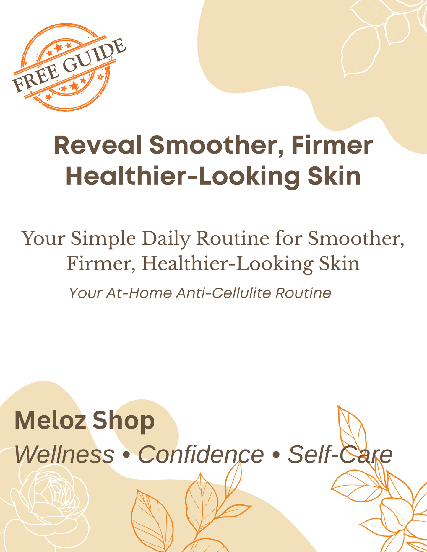Anti-Cellulite Massage Oil Collagen + Stem Cell Infused