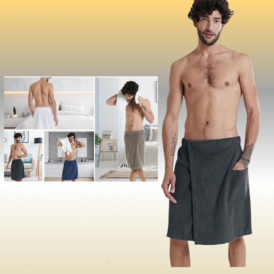 ComfortWrap – Premium Men’s Bath Towel Skirt