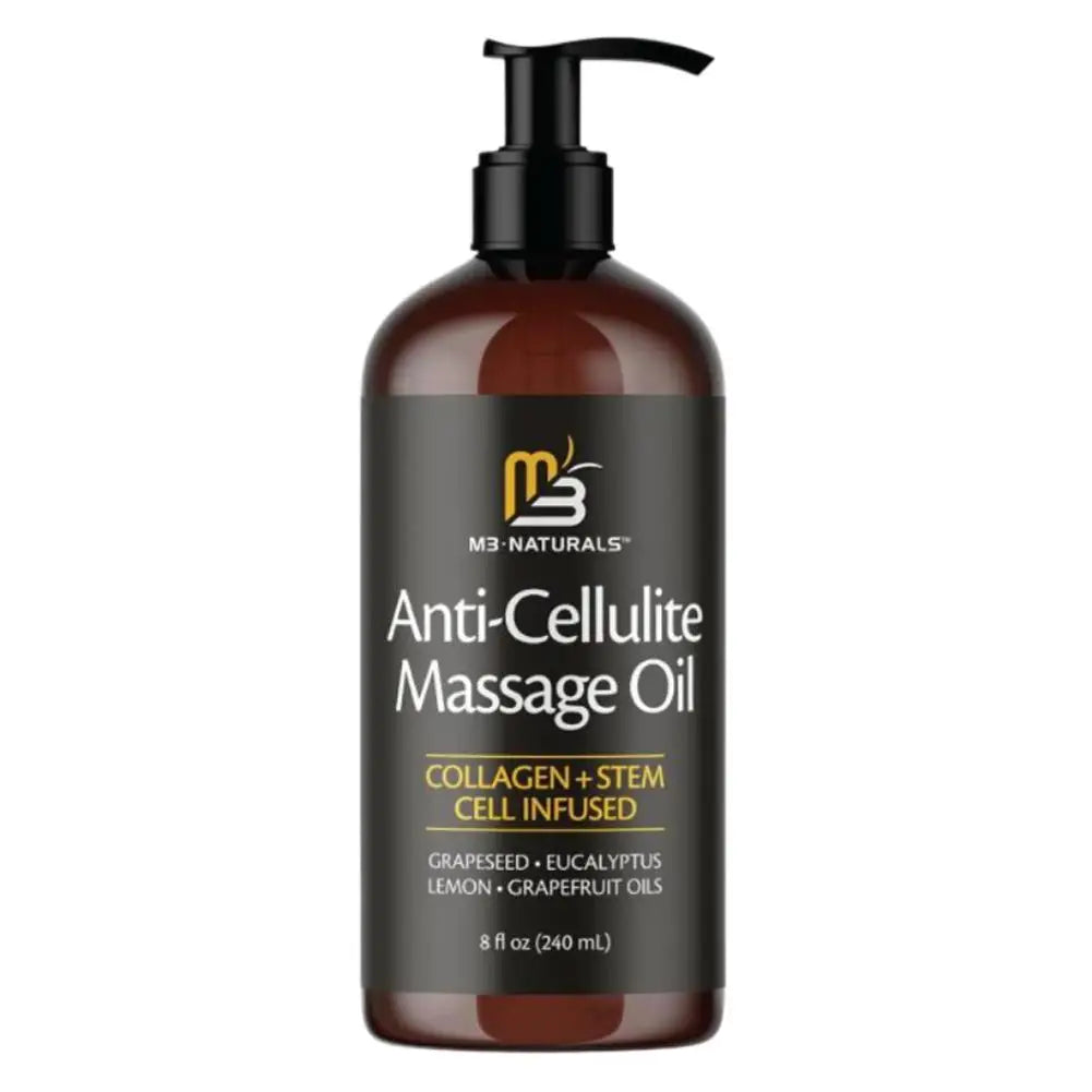 M3 Anti-Cellulite Massage Oil Infused with Collagen + Stem Cell