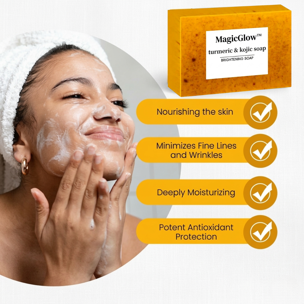 MagicGlow™ Turmeric Kojic Soap