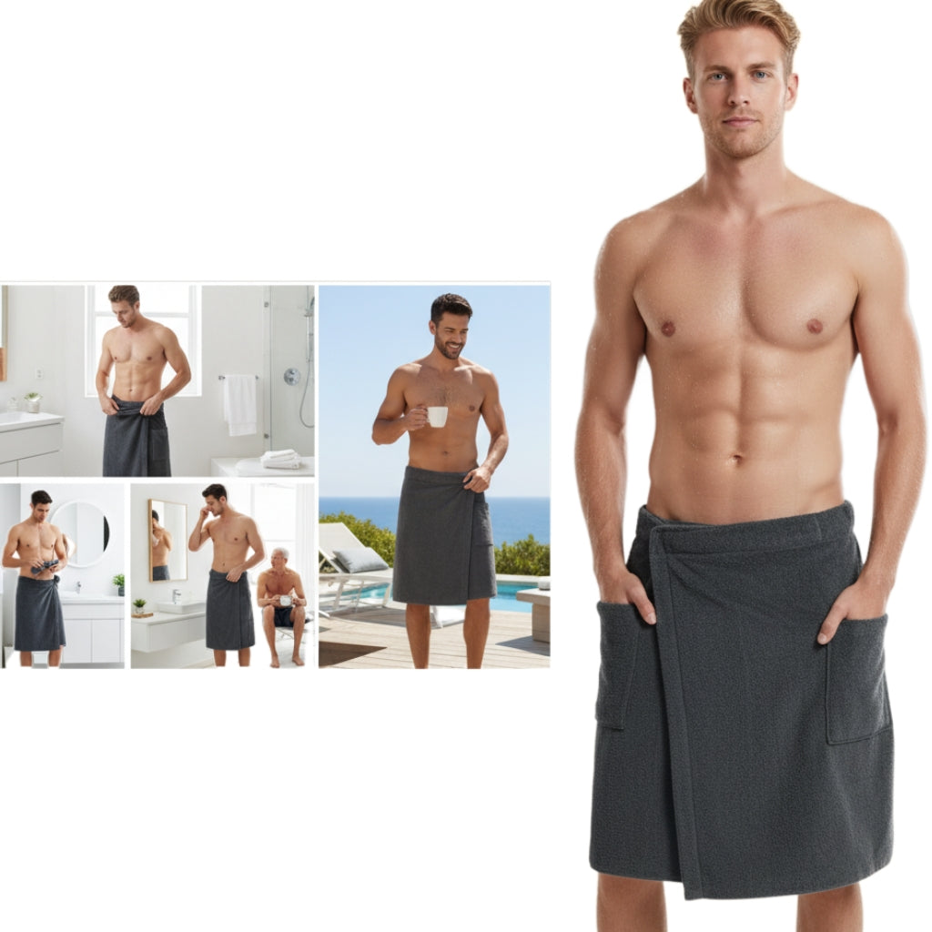 ComfortWrap Premium Bath Towel Skirt