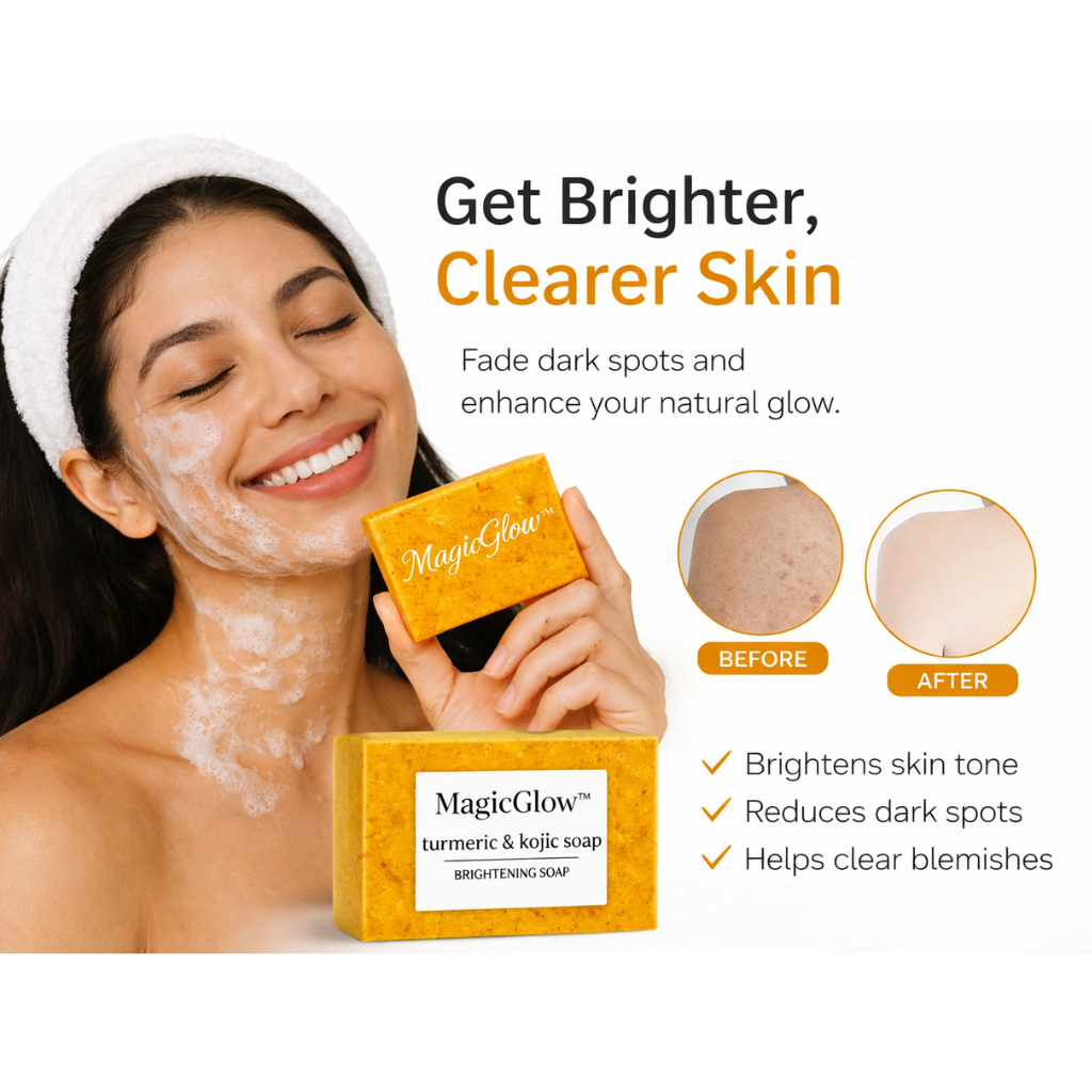 MagicGlow™ Turmeric Kojic Soap