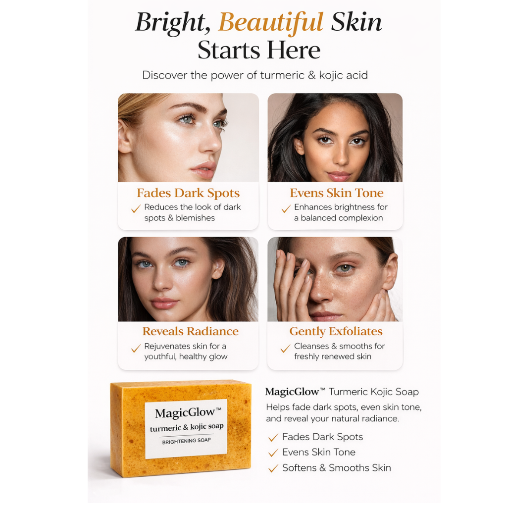 MagicGlow™ Turmeric Kojic Soap