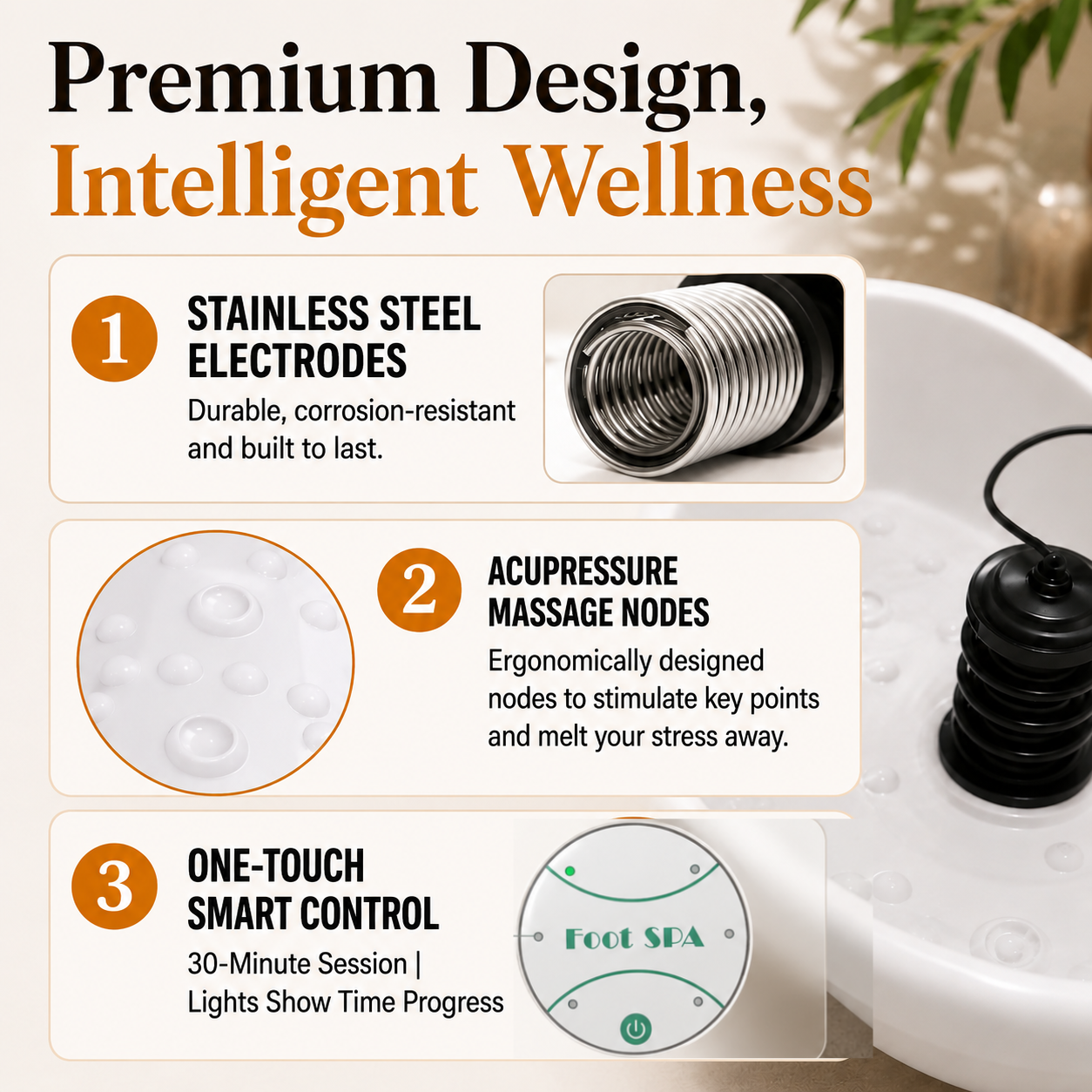 HydroZen™ IONIC FOOT SPA