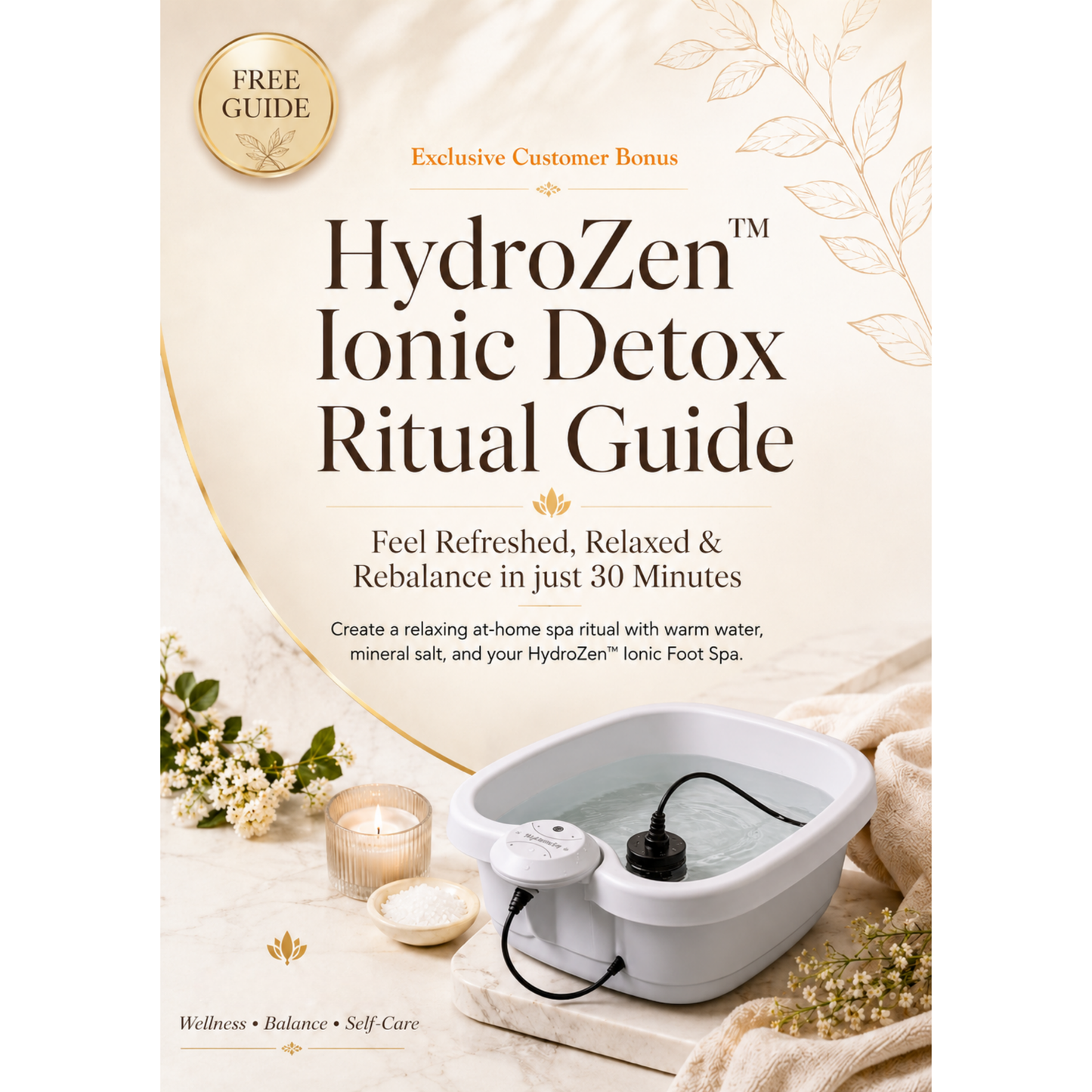 HydroZen™ Ionic Detox E-Guide