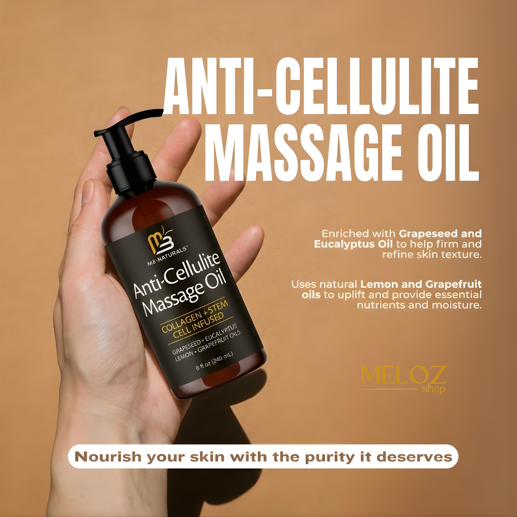 M3 Anti-Cellulite Massage Oil Infused with Collagen + Stem Cell