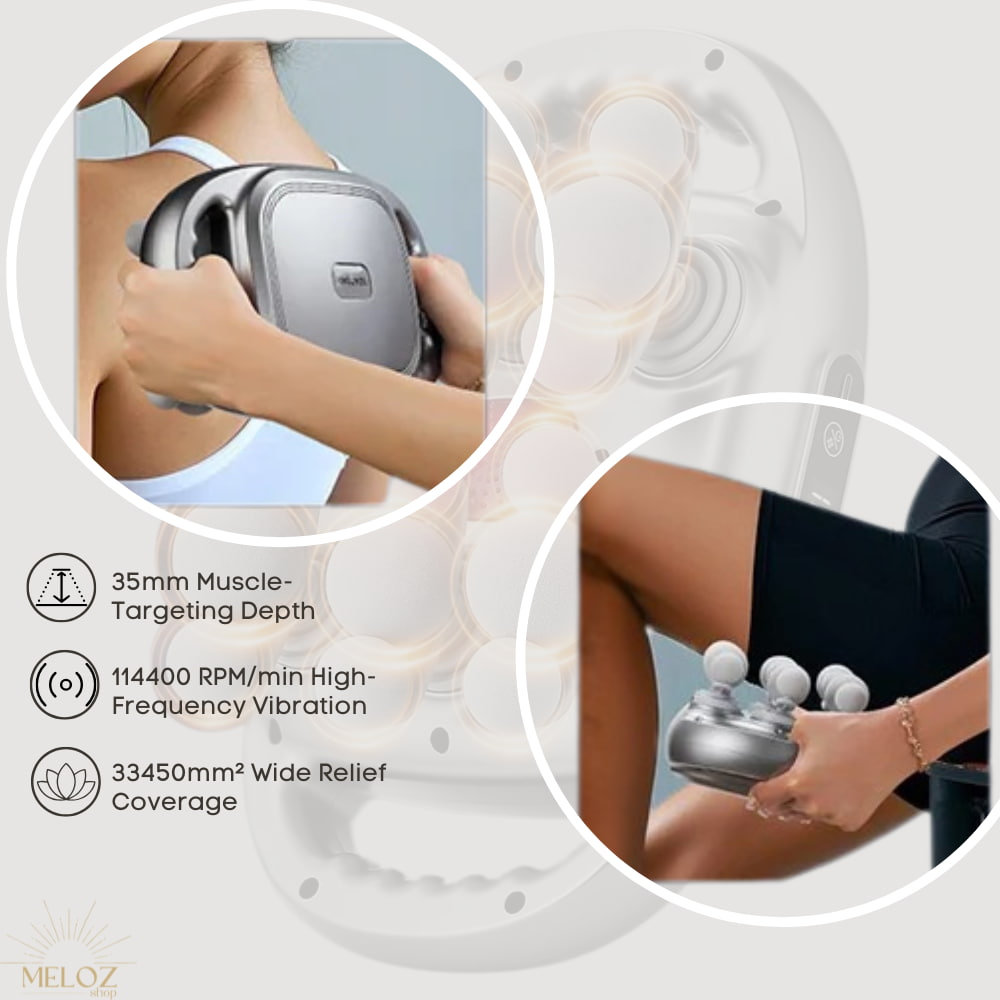DeepWave™ High-Frequency Massage Gun